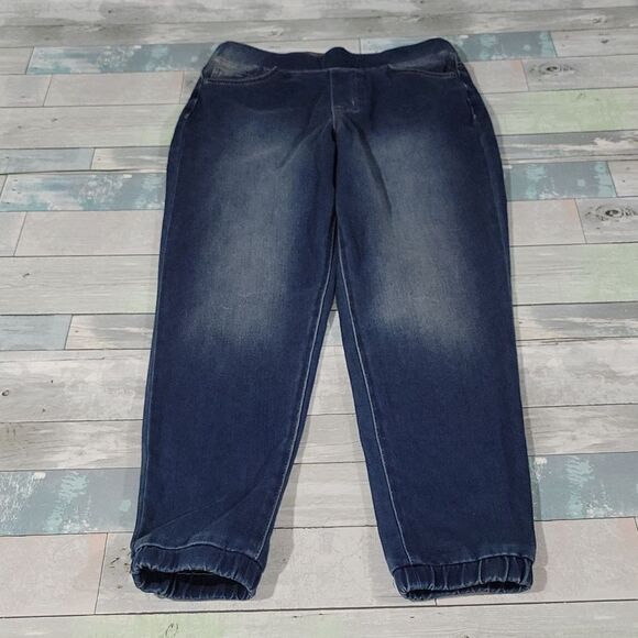 LOGO Jogger Jegging Jeans sz 8 - Picture 1 of 5